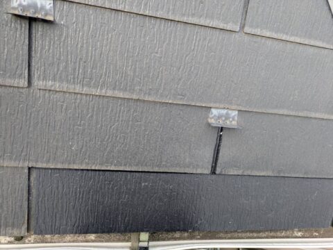 東京都練馬区:コロニアル屋根の部分修理・差し替え完了(施工後)